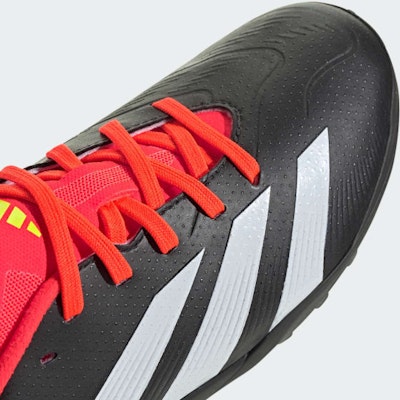 (JR) adidas Predator 24 League Turf Boots 'Core Black' untuk Padang Rumput IG5442 2