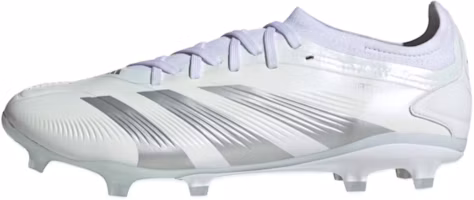 adidas PREDATOR 24 PRO FG Firm Ground Soccer Cleats White Silver IG7778 adidas PREDATOR 24 PRO FG Firm Ground Soccer Cleats White Silver IG7778