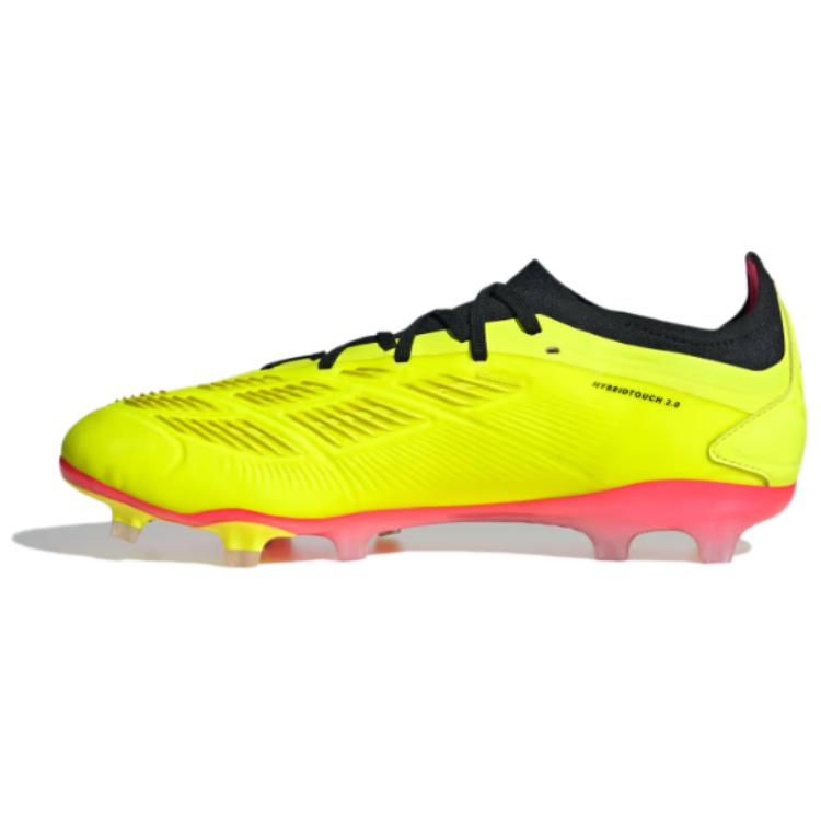 adidas PREDATOR 24 PRO FG Solar Yellow Soccer Cleats Anti-Slip Durable. IG7776