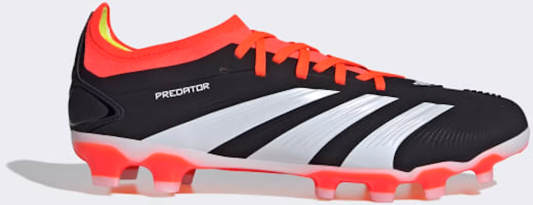 adidas Predator 24 Pro HG/AG 'Core Black' kasut bola hitam. IG7733 Order adidas Predator 24 Pro HG/AG 'Core Black' kasut bola hitam. IG7733