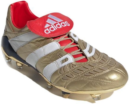 adidas Predator Accelerator FG Zinedine Zidane 'Emas Metalik' F37076 Lookbook adidas Predator Accelerator FG Zinedine Zidane 'Emas Metalik' F37076