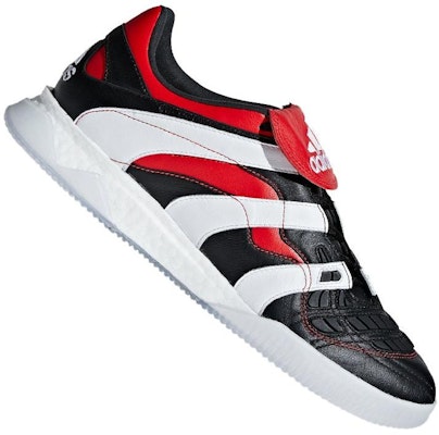 adidas Predator Accelerator Trainers 'Black White Red' D96670 Lookbook adidas Predator Accelerator Trainers 'Black White Red' D96670