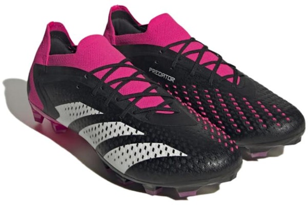 adidas Predator Accuracy.1 AG 人造草地 防滑輕量減震 足球鞋 黑粉色 Lookbook adidas Predator Accuracy.1 AG 人造草地 防滑輕量減震 足球鞋 黑粉色