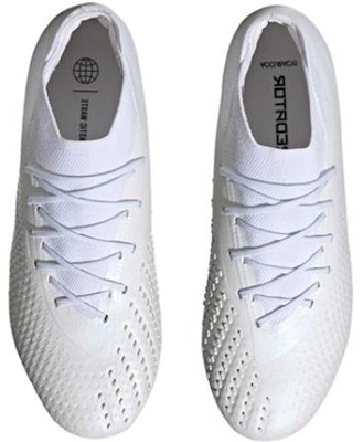adidas Predator Accuracy.1 FG 運動風範 專業舒適穩定 耐磨 防滑防水 足球鞋 男女兩款 白色 Purchase adidas Predator Accuracy.1 FG 運動風範 專業舒適穩定 耐磨 防滑防水 足球鞋 男女兩款 白色