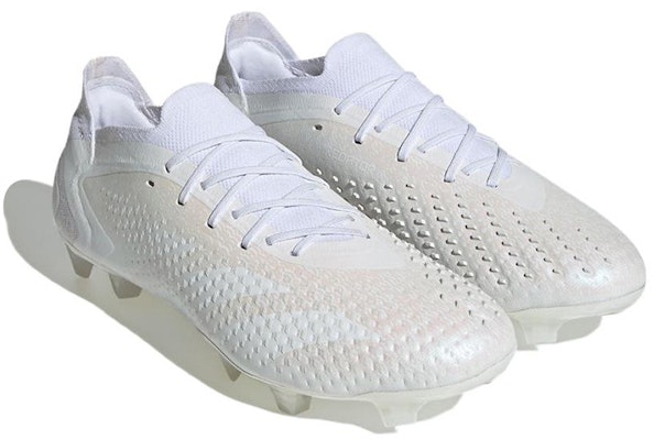 adidas Predator Accuracy.1 低筒 FG 硬天然草地 輕便耐磨防滑 足球鞋 男女同款 白色 Lookbook adidas Predator Accuracy.1 低筒 FG 硬天然草地 輕便耐磨防滑 足球鞋 男女同款 白色