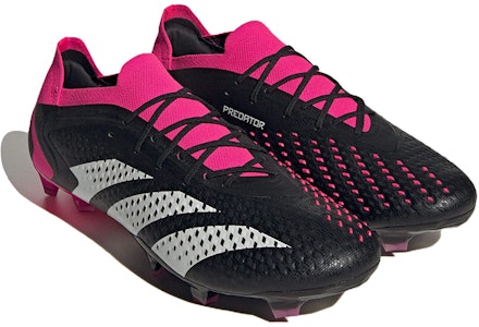 adidas Predator Accuracy.1 Low FG Hitam Tim Shock Pink GW4577 Lookbook adidas Predator Accuracy.1 Low FG Hitam Tim Shock Pink GW4577