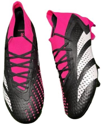 adidas Predator Accuracy.1 SG 'Hitam Tim Pink Kejut' GW4578 Lookbook adidas Predator Accuracy.1 SG 'Hitam Tim Pink Kejut' GW4578