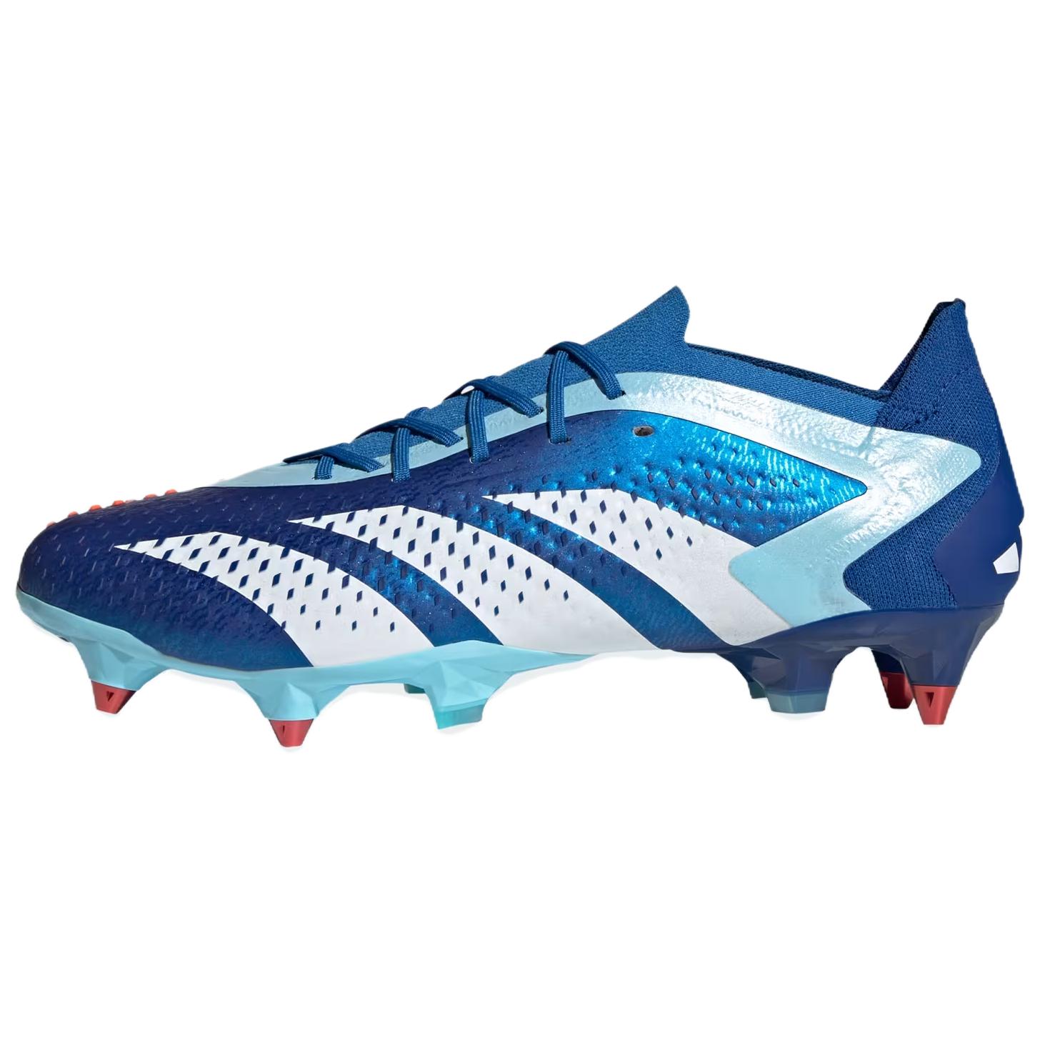 adidas Predator Accuracy.1 Soccer Cleats Blue White - Lightweight & Anti-Slip IF2291