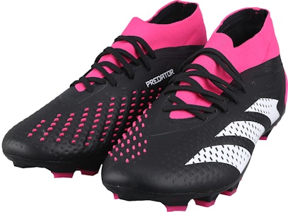 阿迪达斯Predator Accuracy.2多场地足球鞋'黑色震撼粉' GW4628 Lookbook 阿迪达斯Predator Accuracy.2多场地足球鞋'黑色震撼粉' GW4628