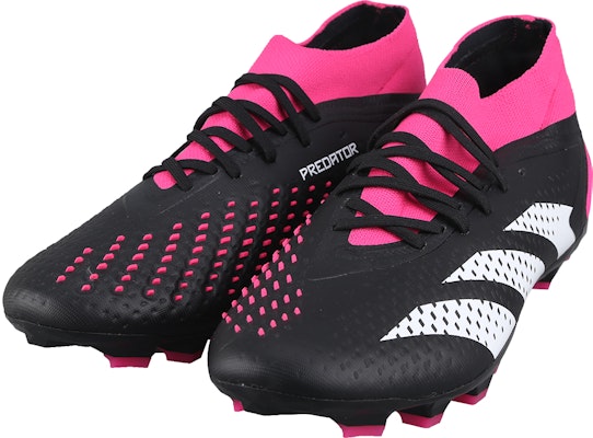 adidas Predator Accuracy.2 Sepatu Multi-Ground 'Hitam Shock Pink' GW4628 Lookbook adidas Predator Accuracy.2 Sepatu Multi-Ground 'Hitam Shock Pink' GW4628