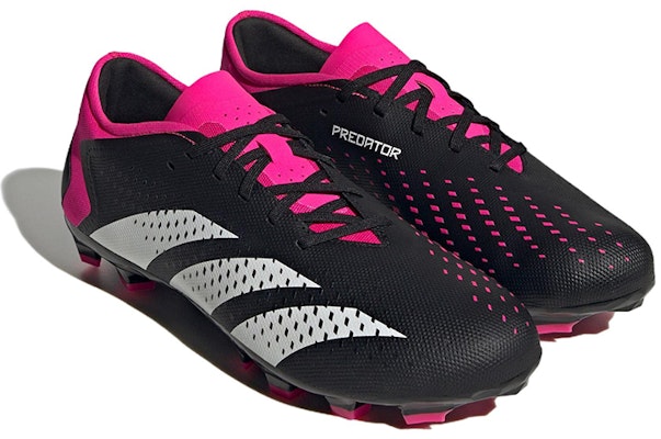 adidas Predator Accuracy.3 HG/AG 'Core Black' GW4635 Lookbook adidas Predator Accuracy.3 HG/AG 'Core Black' GW4635