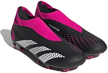 adidas Predator Accuracy.3 Laceless FG But 'Hitam Fuchsia Putih' GW4597 Lookbook adidas Predator Accuracy.3 Laceless FG But 'Hitam Fuchsia Putih' GW4597