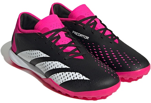 adidas Predator Accuracy.3 Low TF 'Core Black Team Shock Pink' GW4640 Lookbook adidas Predator Accuracy.3 Low TF 'Core Black Team Shock Pink' GW4640