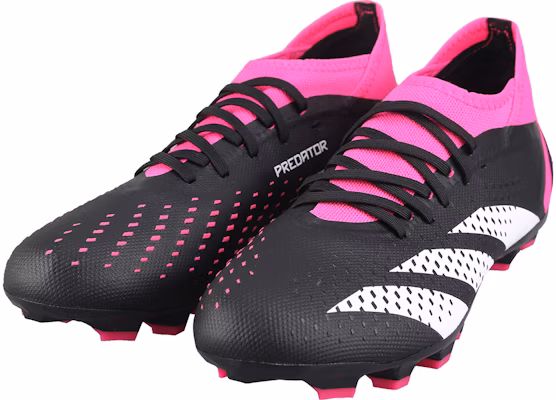 adidas Predator Accuracy.3 Multi-Ground Boots 'Core Black Shock Pink' GW4631 Lookbook adidas Predator Accuracy.3 Multi-Ground Boots 'Core Black Shock Pink' GW4631