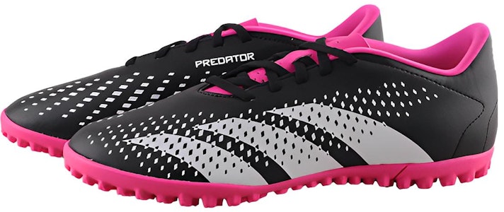 adidas Predator Accuracy.4 TF 防滑耐磨 草地足球鞋 男女款 黑白粉 Lookbook adidas Predator Accuracy.4 TF 防滑耐磨 草地足球鞋 男女款 黑白粉