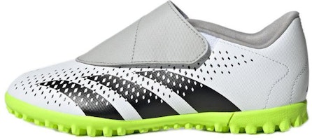 adidas Predator Accuracy.4 Vel Football Boots 'Cloud White Lucid Lemon' IE9435 adidas Predator Accuracy.4 Vel Football Boots 'Cloud White Lucid Lemon' IE9435