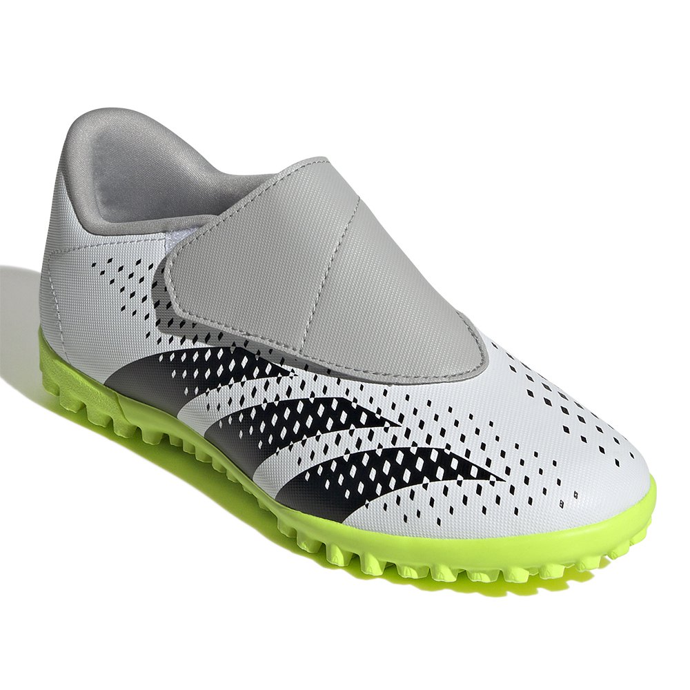 Lookbook 阿迪达斯Predator Accuracy.4炫白荧光柠檬足球鞋 IE9435