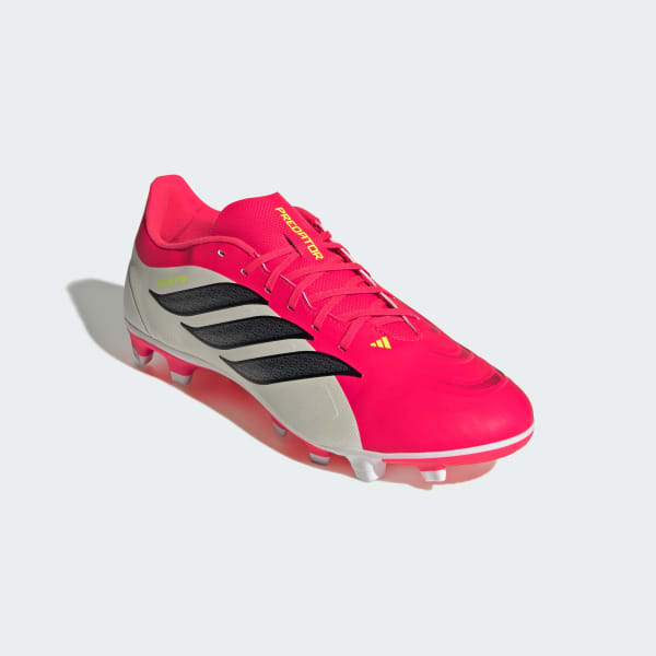 Purchase adidas Predator Club FG/MG Soccer Cleats Lucid Red/Core Black/Cloud White JS0349