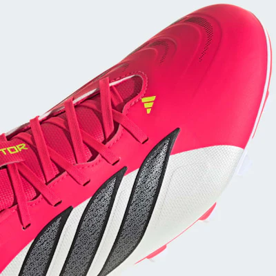 adidas Predator Club FG/MG Soccer Cleats Lucid Red/Core Black/Cloud White JS0349 2