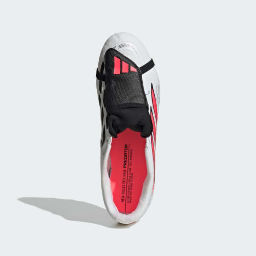 Lookbook adidas PREDATOR CLUB Chaussures Football FG/MG Blanche/Noir/Turbo Solar IH2117