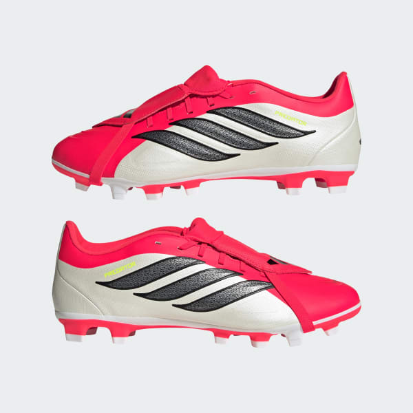 Cheap Adidas Predator Club Botas de Fútbol FG/MG Rojo/Negro/Blanco para Todo Terreno. JS0346