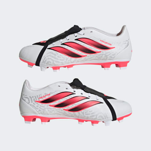 Cheap adidas PREDATOR CLUB Chaussures Football FG/MG Blanche/Noir/Turbo Solar IH2117