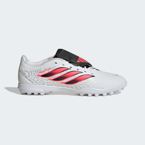 Order adidas Predator CLUB Voetbalschoenen Turf - Wit/Solar Turbo/Zwart. IH2113