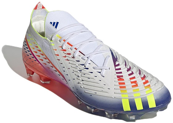 adidas Predator Edge.1 AG 'White Blue Yellow' GZ6107 Lookbook adidas Predator Edge.1 AG 'White Blue Yellow' GZ6107