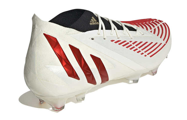 adidas Predator Edge.1 FG 'Off White Vivid Red' 圖 4