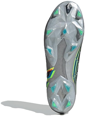 adidas Predator Edge.1 FG 'Silver Metallic Black' HR1573 Shop adidas Predator Edge.1 FG 'Silver Metallic Black' HR1573