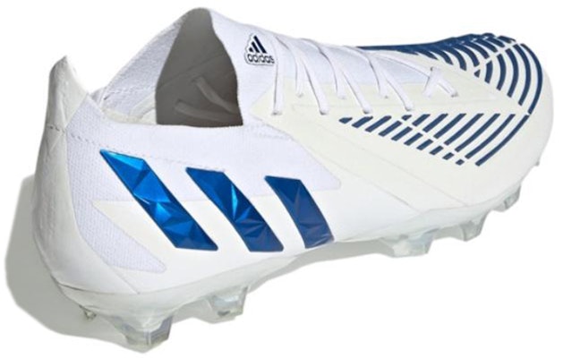 adidas Predator Edge.1 L AG 'White Blue' GW3656 Shop adidas Predator Edge.1 L AG 'White Blue' GW3656