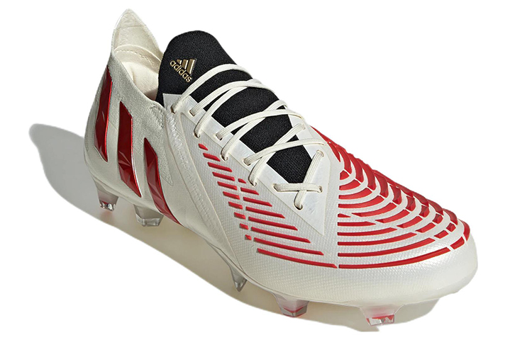 adidas Predator Edge1 L FG White Red 圖 3