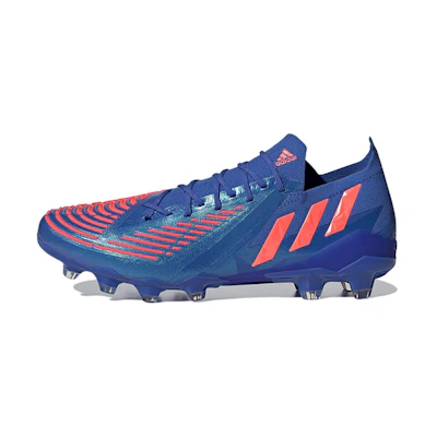 adidas Unisex Predator Edge.1 Low HG/AG Outdoor Boot 'Blue Orange'