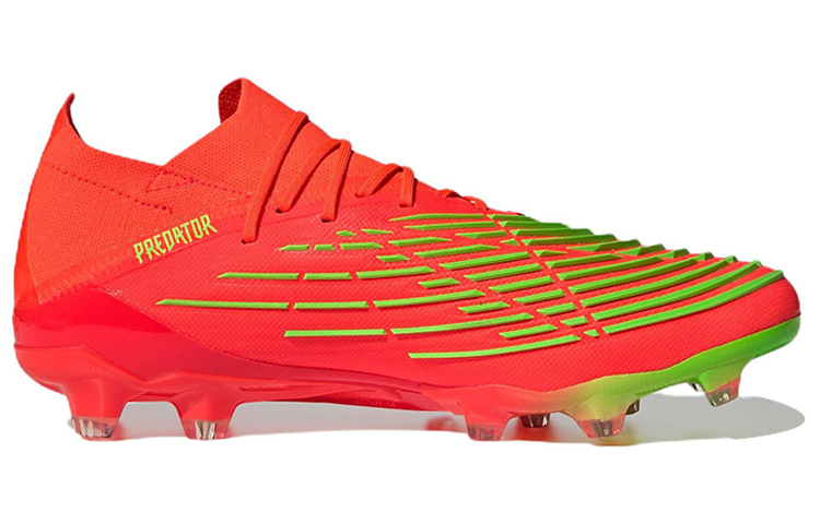 Order adidas Predator Edge.1 L HG/AG 土壤人造草地 防滑耐磨 足球鞋 橘色