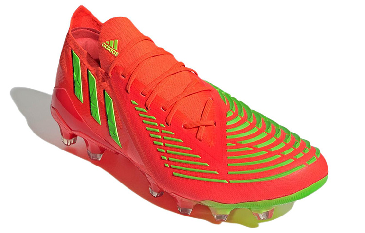Lookbook adidas Predator Edge.1 L HG/AG 土壤人造草地 防滑耐磨 足球鞋 橘色