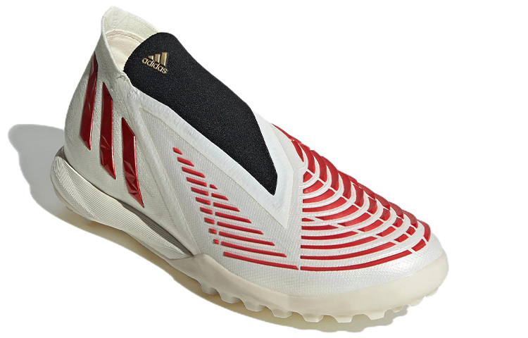 adidas Predator Edge1 TF Turf White Red 圖 3