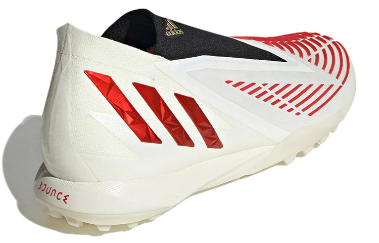 adidas Predator Edge1 TF Turf White Red 圖 4