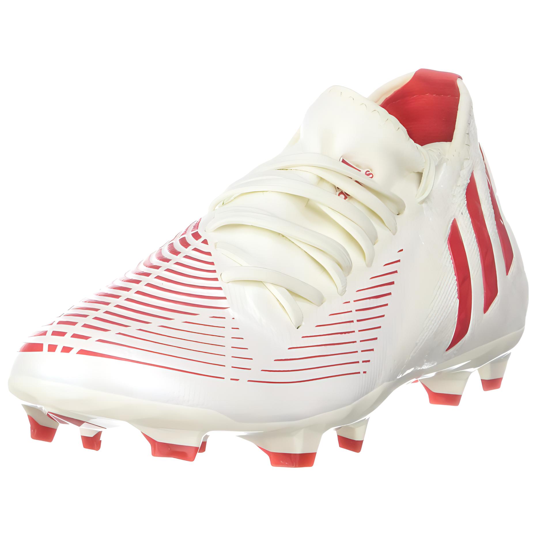 adidas Predator Edge.3 FG 'Off White Vivid Red' 圖 3