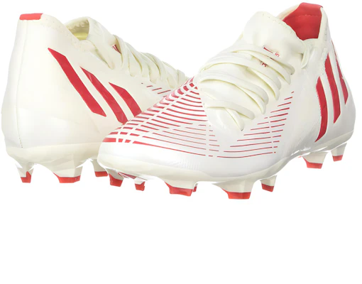 adidas Predator Edge.3 FG ''Bianco Sporco Rosso Vivo'' GW2274 Shop adidas Predator Edge.3 FG ''Bianco Sporco Rosso Vivo'' GW2274