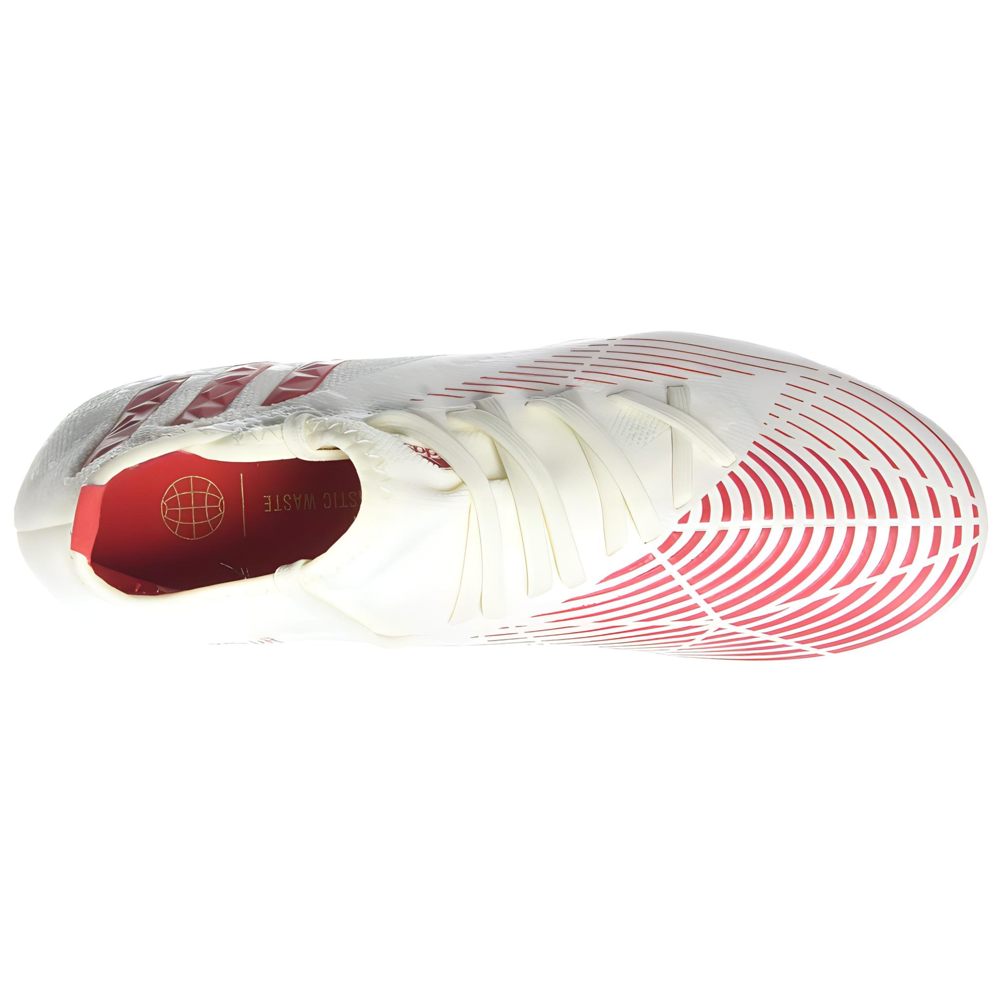 adidas Predator Edge.3 FG 'Off White Vivid Red' 圖 5