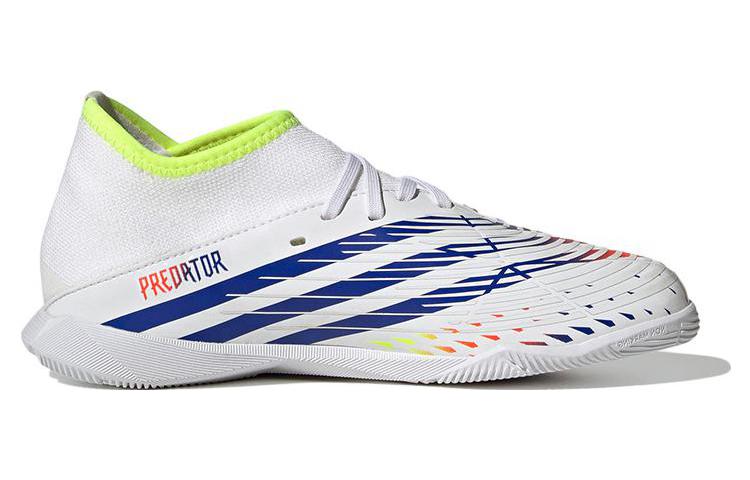 Order adidas Predator EDGE.3 Indoor 耐磨防滑輕巧 室內足球鞋 白色