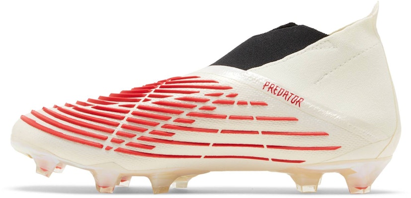 adidas Predator Edge+ FG 'Off White Vivid Red' GV7384 Lookbook adidas Predator Edge+ FG 'Off White Vivid Red' GV7384