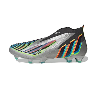 adidas Predator Edge+ FG 'Silver Metallic Black'