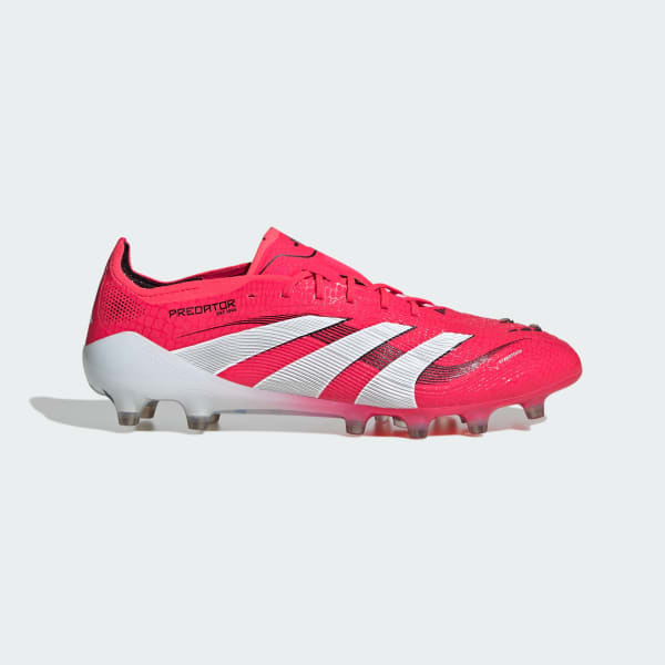 Lookbook 阿迪达斯Predator Elite AG人草足球鞋 鲜红/云白/核心黑 JH8896