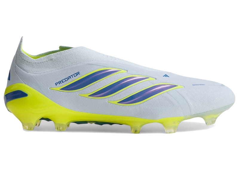 adidas Predator Elite FG 'Crystal Sky Ray Blue Team Solar Yellow 2'