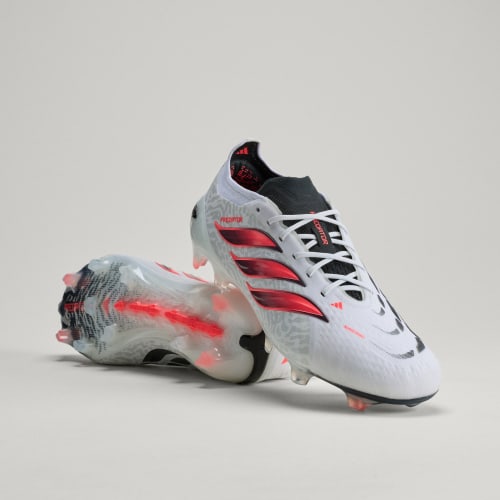 adidas Predator Elite FG Soccer Cleats Cloud White/Solar Turbo/Core Black IH4699