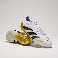 Adidas Predator Elite FG Soccer Cleats Cloud White/Core Black/Gold Metallic JI1086 Adidas Predator Elite FG Soccer Cleats Cloud White/Core Black/Gold Metallic JI1086
