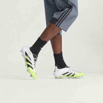 Adidas Predator ELITE FG Sepatu Bola Putih/Hitam/Lemon JI1082 Order Adidas Predator ELITE FG Sepatu Bola Putih/Hitam/Lemon JI1082