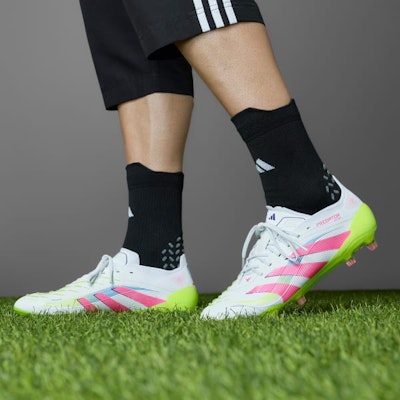 Adidas Predator Elite FG Soccer Cleats for Natural Grass Cloud White/Lucid Pink/Lucid Lemon ID3881 Order Adidas Predator Elite FG Soccer Cleats for Natural Grass Cloud White/Lucid Pink/Lucid Lemon ID3881