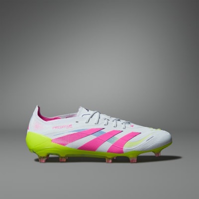 Adidas Predator Elite FG Soccer Cleats for Natural Grass Cloud White/Lucid Pink/Lucid Lemon ID3881 Lookbook Adidas Predator Elite FG Soccer Cleats for Natural Grass Cloud White/Lucid Pink/Lucid Lemon ID3881